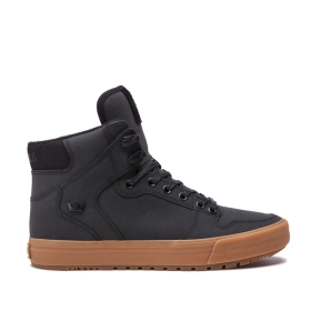 Tenis Altos Supra VAIDER COLD WEATHER Hombre Negras/Negras (MX-89293)